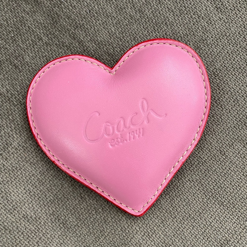Leather coach paperweight